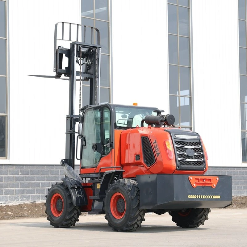 4x4 Tawm -Txoj Kev Forklift